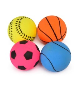 Игрушка для собак мяч спортивный набор 5 7см 4шт Nobby