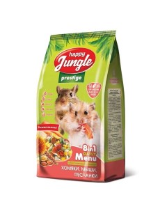 Корм для хомяков мышей и песчанок Prestige J405 500 г 3 шт Happy jungle