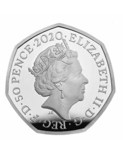 Памятная монета 50 пенсов в честь меньшинств Diversity Built Britain Великобритания 2020 Nobrand