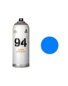 Аэрозольная краска 94 Fluor флуоресцентная 400 мл синяя Mtn