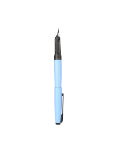 Ручка перьевая 196408 с конвертером перо EF 0 4 мм голубой Малевичъ