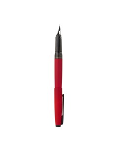 Ручка перьевая 196400 с конвертером перо EF 0 4 мм красный Малевичъ