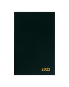 Ежедневник датированный 2023г А5 168л б вин Зеленый Calligrata