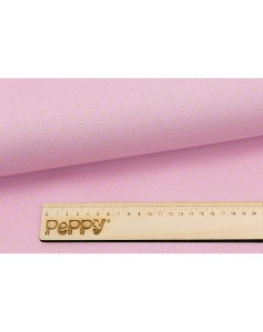 Ткань хлопок Бабушкин сундучок 50х55 см сердечки розовый Peppy