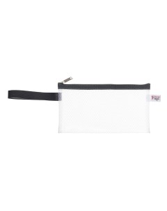 Папка конверт на молнии формат а65 с ручкой водоотталкивающая 350 мкр серый Nobrand