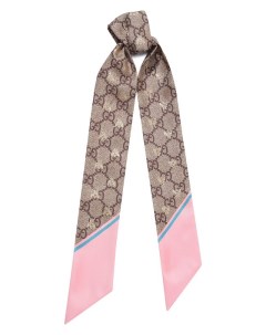 Шелковый шарф бандо Gucci
