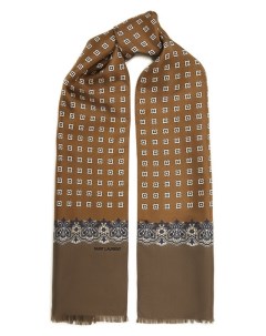 Шелковый шарф Saint laurent
