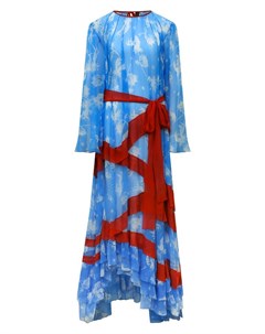 Шелковое платье Ulyana sergeenko