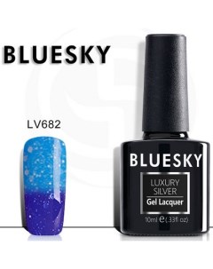 Гель лак Термо Luxury Silver 682 Bluesky