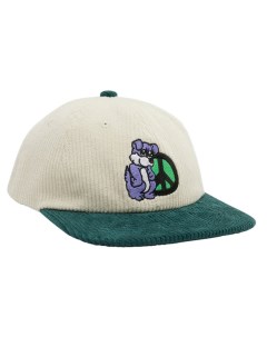 Кепка Peace Paw 6 Panel Snapback Unbleached Multi 2023 Obey