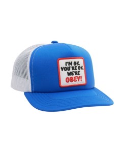 Кепка Okay Foam Trucker True Blue 2023 Obey