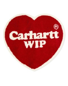 Коврик Heart Rug Red White 2023 Carhartt wip