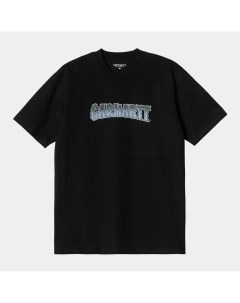 Футболка S S Slow Script T Shirt Black 2023 Carhartt wip