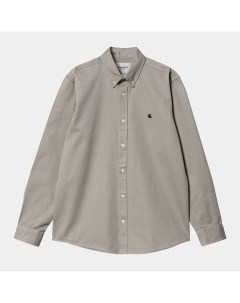 Рубашка L S Madison Shirt Marengo Black 2023 Carhartt wip