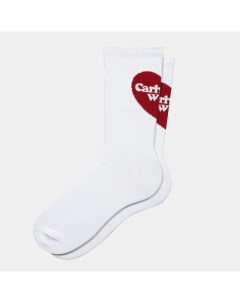 Носки Heart Socks White 2023 Carhartt wip