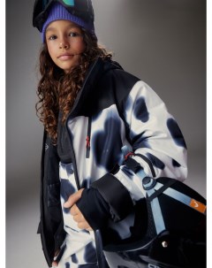 Горнолыжная куртка из технологичной мембраны с лямками для девочек Sela