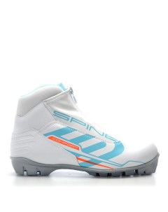 Лыжные ботинки SNS Comfort 483 4 белый бирюзовый Spine