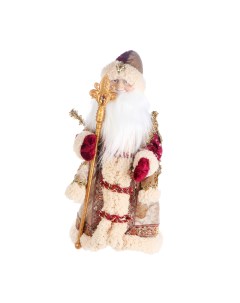 Фигура с мелодией Дед Мороз в шубе 40 см Sote toys
