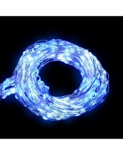 Электрогирлянда 720 LED 175 см со стартовым шнуром холодный синий свет Best technology