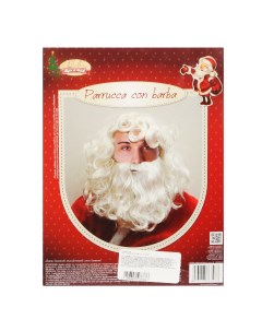 Парик Деда Мороза с бородой Due esse christmas