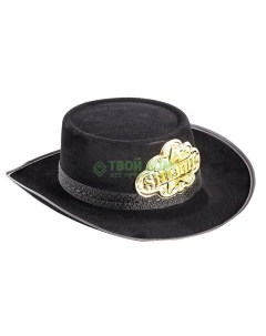Шляпа шериф черная Артэ-грим