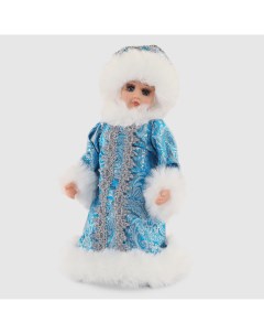 Фигура анимационная Снегурочка в кокошнике с мелодией 34 см Sote toys