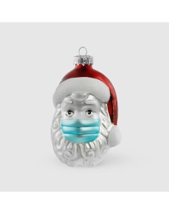 Шар стеклянный Дед Мороз в маске 5 8х5 2х9 см Yancheng shiny