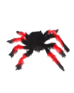 Игрушка паук черно оранжевая 50х50 см Сима-ленд