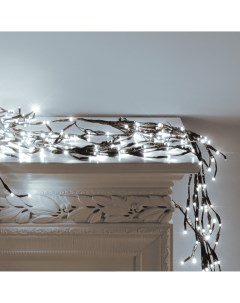 Гирлянда новогодняя cold white 1200 LED со стартовым шнуром Edelman ny