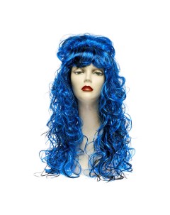Парик Карнавал синий 65 см Yet sun wigs manuf