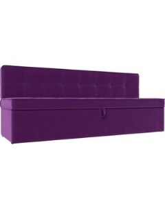 Кухонный диван Техас микровельвет фиолетовый 113110 Лига диванов