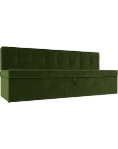 Кухонный диван Техас микровельвет зеленый 113106 Лига диванов