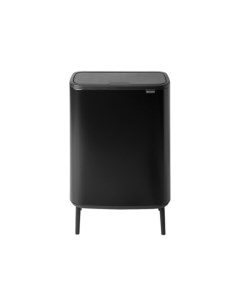 Мусорный бак 60 л Bo Touch Bin Hi чёрный матовый Brabantia