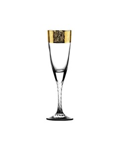 Набор бокалов для шампанского Флора 6 шт 150 мл стекло Promsiz