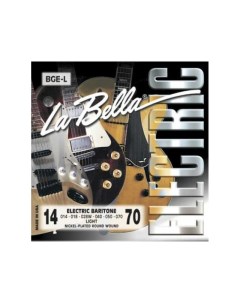 Струны BGE L 14 70 для электрогитары баритон La bella