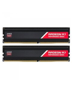 Память оперативная Radeon 32GB DDR4 2400 DIMM R7 Performance Series Black R7S432G2400U2K Amd