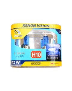 Лампа H10 12V 42W XenonVision компл 2 шт Clearlight