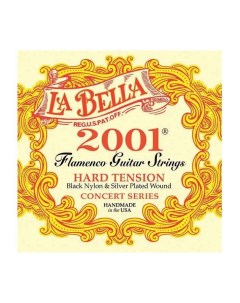Струны 2001FH Flamenco Hard 2001 для фламенко гитары La bella