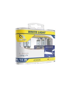 Лампа H9 12V 65W WhiteLight компл 2 шт Clearlight