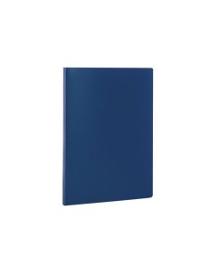 Папка с пластиковым скоросшивателем синяя до 100 листов 0 5 мм 229230 12 шт Staff