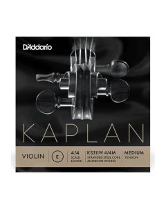 Струна одиночная для скрипки D ADDARIO KS311W 4 4 M D`addario