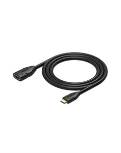 Кабель Mini HDMI Extension Cable 1M Black ABAAF Vention