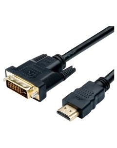Кабель DVI HDMI 1 8m Black АТ3808 Atcom