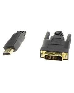 Кабель HDMI M to DVI D M 2m LCG135E 2M Tv-com