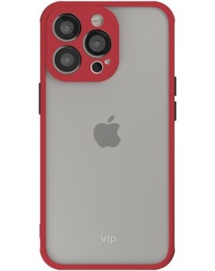 Чехол защитный Matte Case для iPhone 13 ProMax красный Vlp