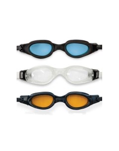 Очки для плавания PRO Master силикон незапотевающие UV защита 3 цвета от 14 лет 55692 Intex