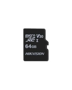 Карта памяти microSDHC 64GB HS TF C1 STD 64G Adapter Hikvision