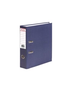 Папка регистратор ECO 80 мм синяя 221396 Brauberg