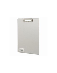 Доска планшет Comfort с прижимом А4 230х350 мм картон ПВХ СЕРАЯ 222661 Brauberg