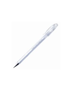 Ручка гелевая Hi Jell Pastel БЕЛАЯ корпус тонированный белый узел 0 8 мм линия письма 0 5 мм HJR 500 Crown